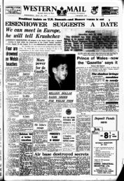 Newspaper front page