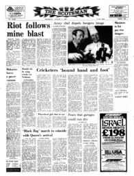 Newspaper front page