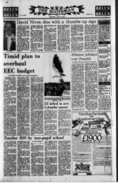 Newspaper front page