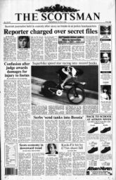 Newspaper front page