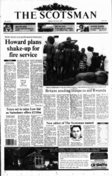 Newspaper front page