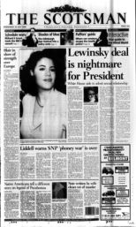 Newspaper front page