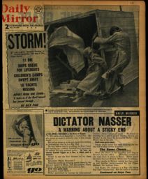 Newspaper front page