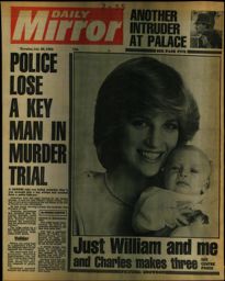 Newspaper front page