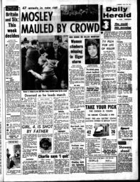 Newspaper front page