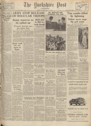 Newspaper front page