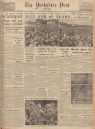 Newspaper front page