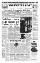 Newspaper front page