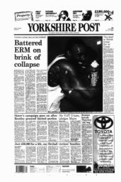 Newspaper front page