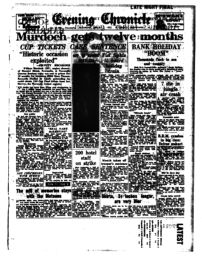 Newspaper front page
