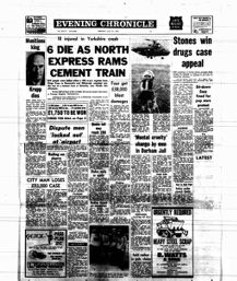 Newspaper front page