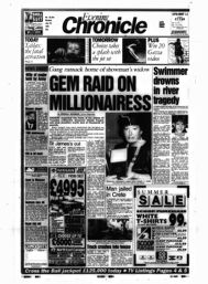 Newspaper front page