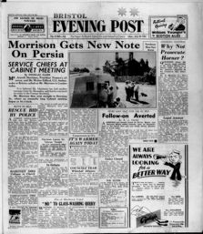 Newspaper front page