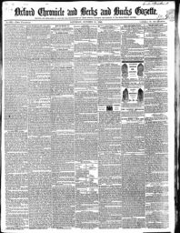 Search Oxford Chronicle and Reading Gazette Newspaper Archives