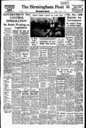 Newspaper front page