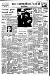 Newspaper front page
