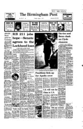 Newspaper front page