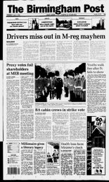 Newspaper front page