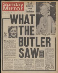 Newspaper front page