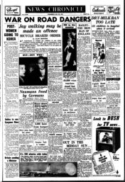 Newspaper front page