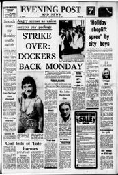 Newspaper front page