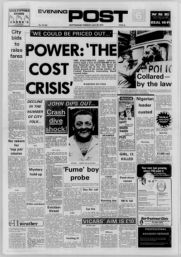 Newspaper front page