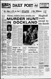 Newspaper front page