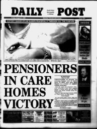 Newspaper front page