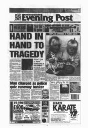 Newspaper front page