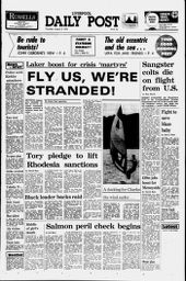 Newspaper front page
