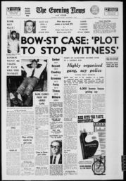 Newspaper front page