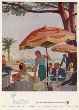 Car Advertising 1930 - 1939